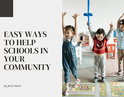 Easy Ways to Help Schools in Your Community