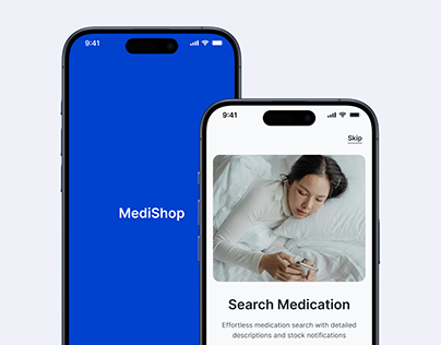 MediShop — Healthcare App UI/UX