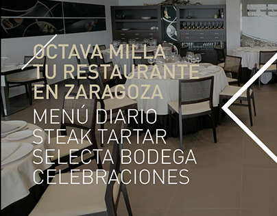 Project thumbnail - Restaurante Octava Milla
