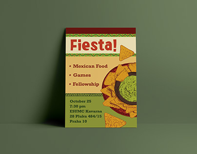 Fiesta Poster and Social Media Designs