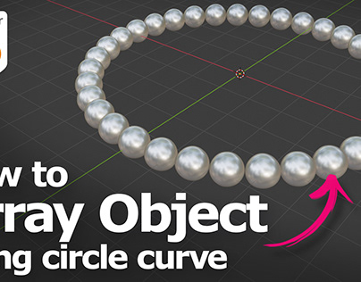 blender how to array object in circle