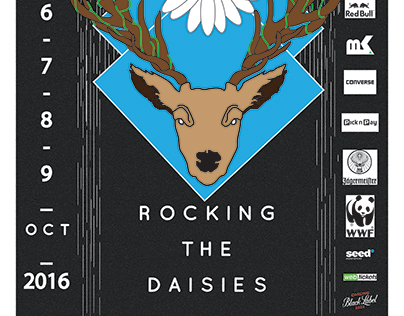 Rocking the daisies rebranding
