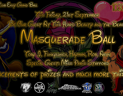 The Beauty and the Beast Masquerade Ball