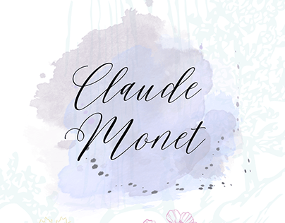 Claude Monet projeto escolar