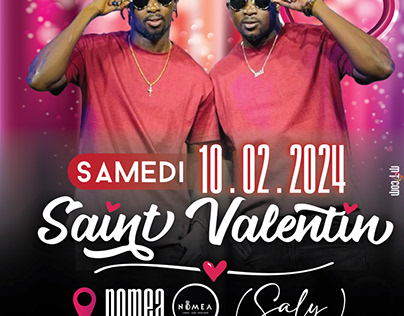 Valentin's Day Party with the twins deejay PiNJi