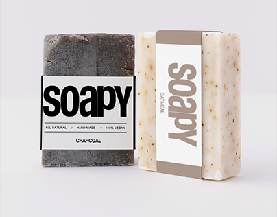 Soapy Brand Identity Packaging Design