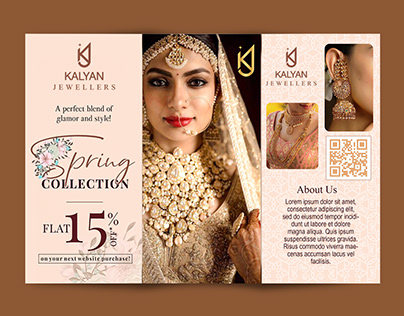Kalyan Jewellers brochure design