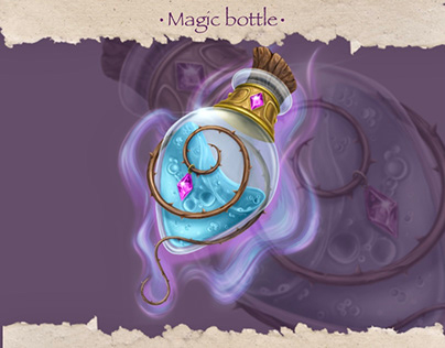 Props Magic bottle