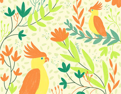bird pattern :)