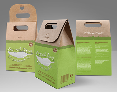 Packaging Design - Feathered Friends Bird Food