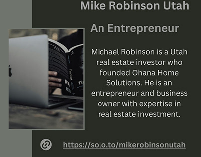Mike Robinson Utah - An Entrepreneur