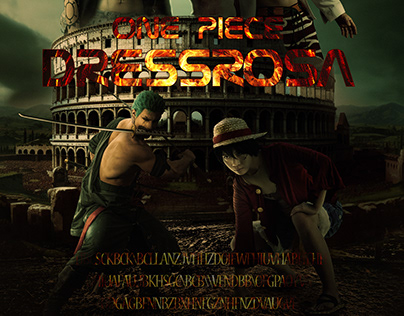 One Piece Dressrosa Arc poster