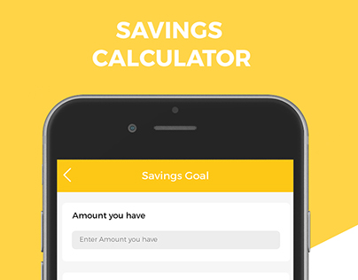 Daily UI Day 004 - Calculator - Savings Calculator