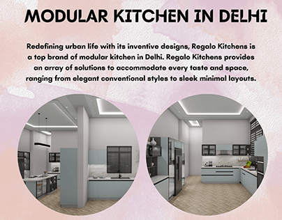 Modular Kitchen In Delhi | Regalo kitchens