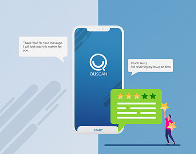 Customer Review UX/UI Mobile App