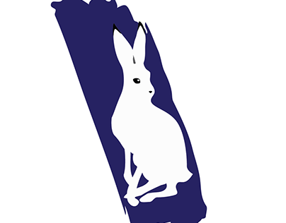 White Hare Logo Design