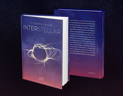 Interstellar Book Cover Design