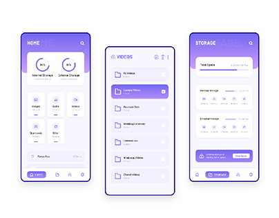 File Manager App Concept