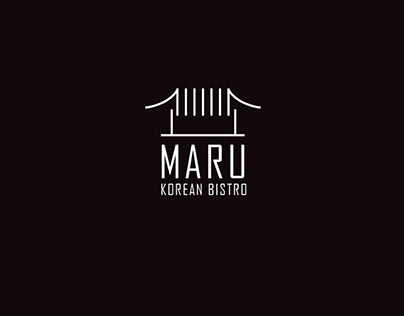 MARU KOREAN BISTRO: LOGO & MENU REDESIGN