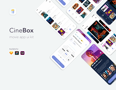 CineBox Movie App UI&UX Kit