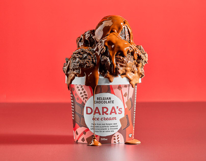 Dara's Ice Cream Packaging