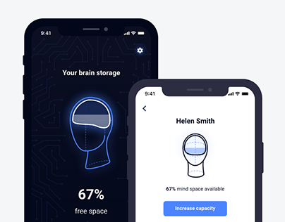 Brain Space Management App Concept