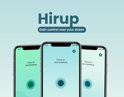Hirup: Mindful Break App UX Case Study