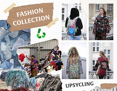 Fashion Collection UPCYCLING - PLAITED