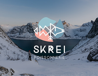 Skrei - Nordic fish shop brand identity