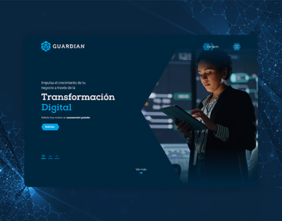 Guardian Consulting - UI design website