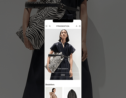 PRAGMATICA — E-commerce | online store | Design concept