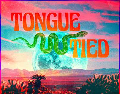 Tongue Tied Agency logo and branding