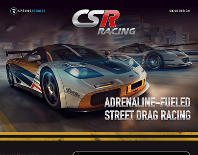 CSR Racing | UX/UI Design