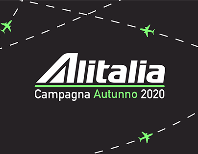 Alitalia Campagna Autunno 2020