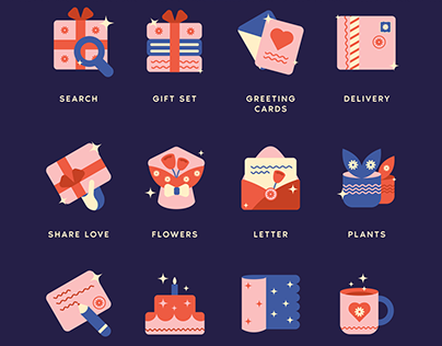 Valentine's Gifting: Illustration Set