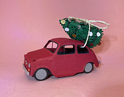 Fiat 500 Noël
