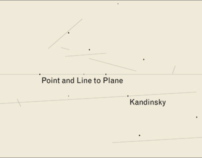 Kandinsky Point and Line to Plane Book