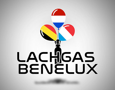 Logo for party company Lachgas Benelux