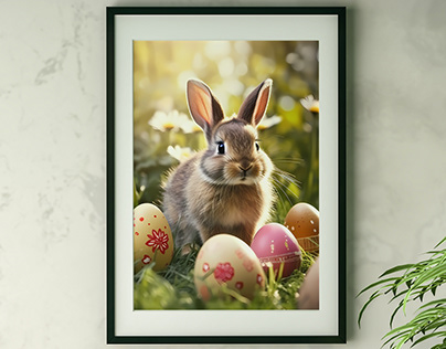 Set Of Easter Themed Picture Frame-Home Decor