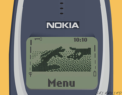 Nokia 3310 Illustration design