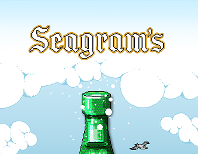 The island of the Seagram's (Pixel Art)