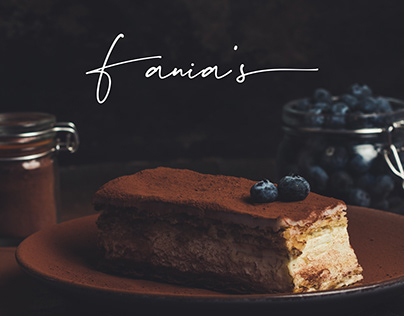 Fania's Desserts - Logo Design & Social Media