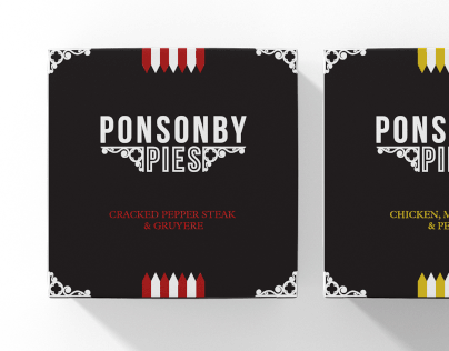 Ponsonby Pies rebrand concept