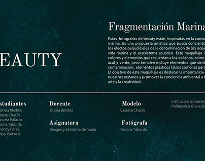 Beauty Fragmentación Marina