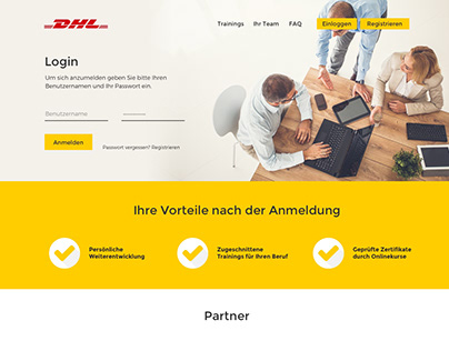E-Learning Plattform Konzept für DHL