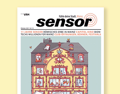 Cover Illustration for Sensor Mainz
