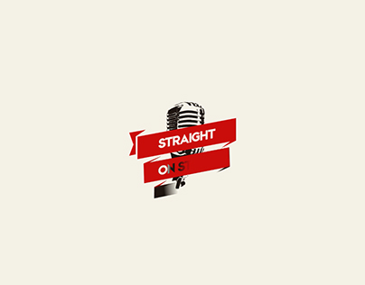 Straight on stage logo animation