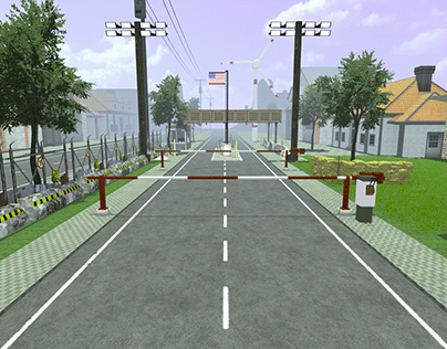 Border Patrol Police Game Sim Environment Modeling