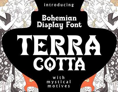 Terracotta - Bohemian Display Font