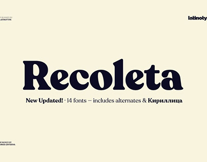 Recoleta - Intro Offer 60% off